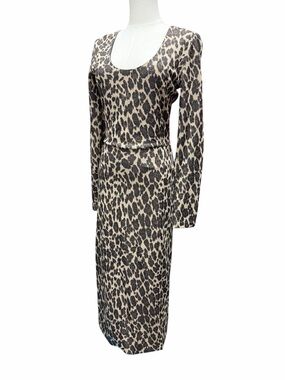 L-5 Luba by Hannah Payne Leopard Dress